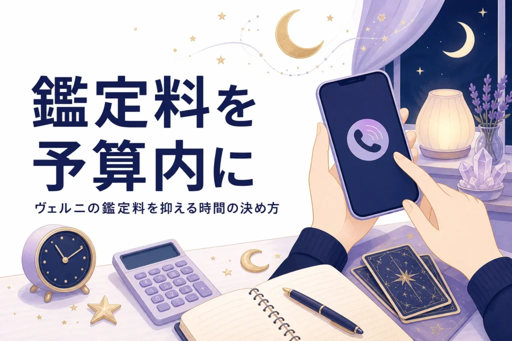 ヴェルニの鑑定料を予算内に収めるための時間の決め方とポイントの使い方を紹介する記事のアイキャッチ